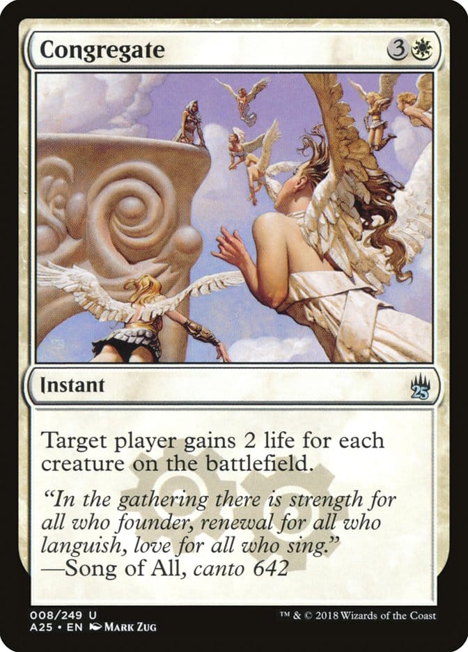 Congregate [Masters 25] Magic: The Gathering