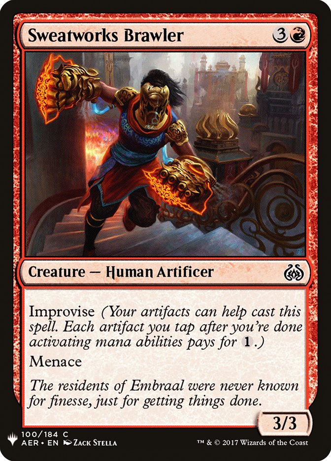 Sweatworks Brawler [Mystery Booster] Magic: The Gathering