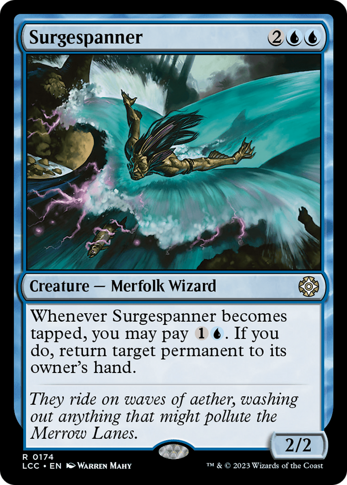 Surgespanner [The Lost Caverns of Ixalan Commander] Magic: The Gathering