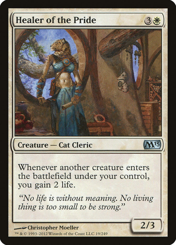 Healer of the Pride [Magic 2013] Magic: The Gathering