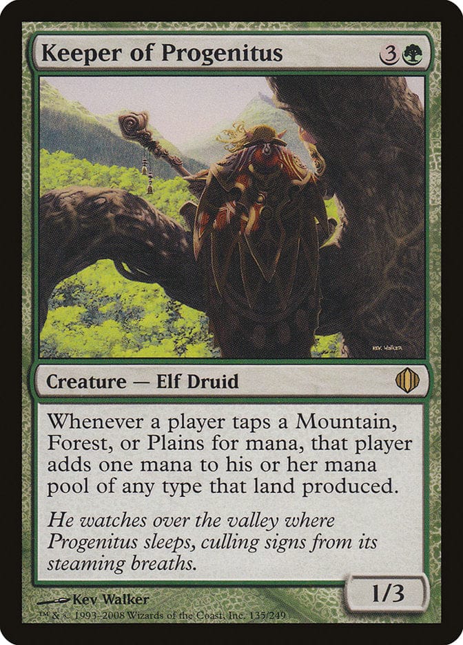 Keeper of Progenitus [Shards of Alara] Magic: The Gathering