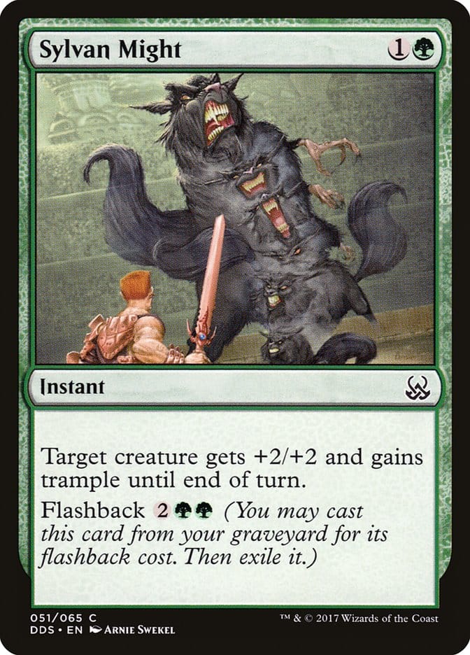 Sylvan Might [Duel Decks: Mind vs. Might] Magic: The Gathering