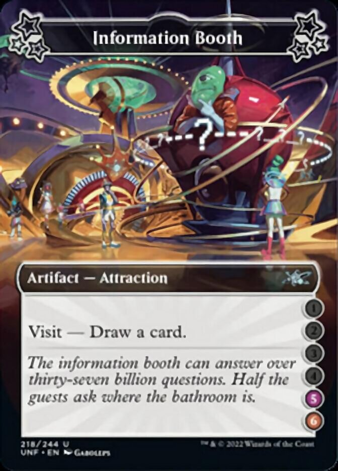 Information Booth (5-6) [Unfinity] Magic: The Gathering
