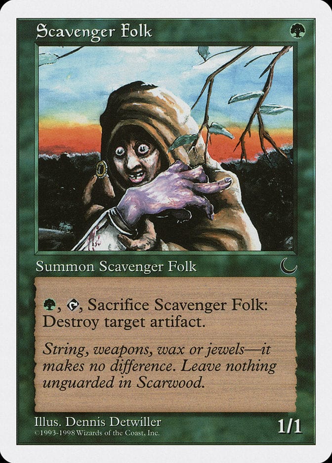 Scavenger Folk [Anthologies] Magic: The Gathering