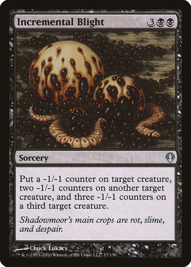 Incremental Blight [Archenemy] Magic: The Gathering