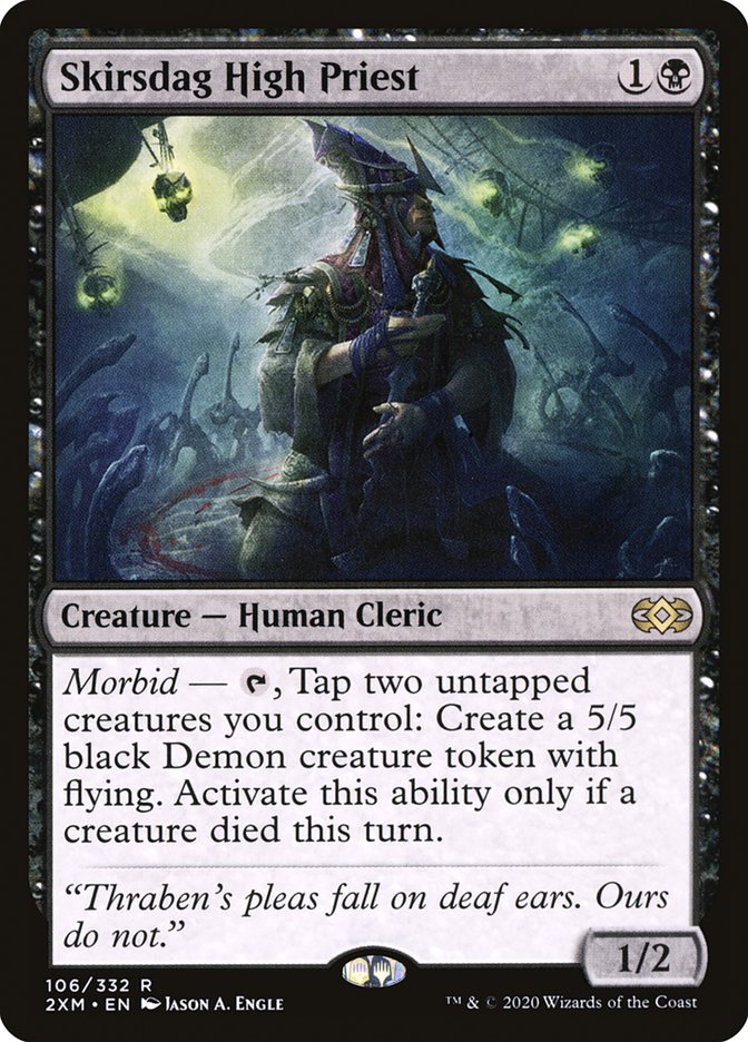 Skirsdag High Priest [Double Masters] Magic: The Gathering
