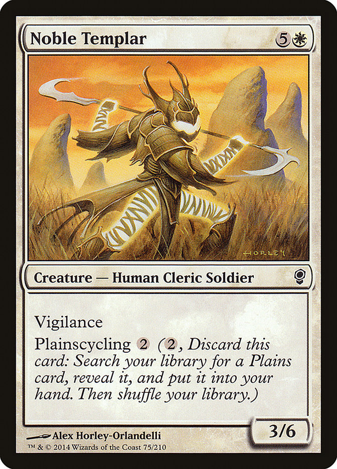 Noble Templar [Conspiracy] Magic: The Gathering