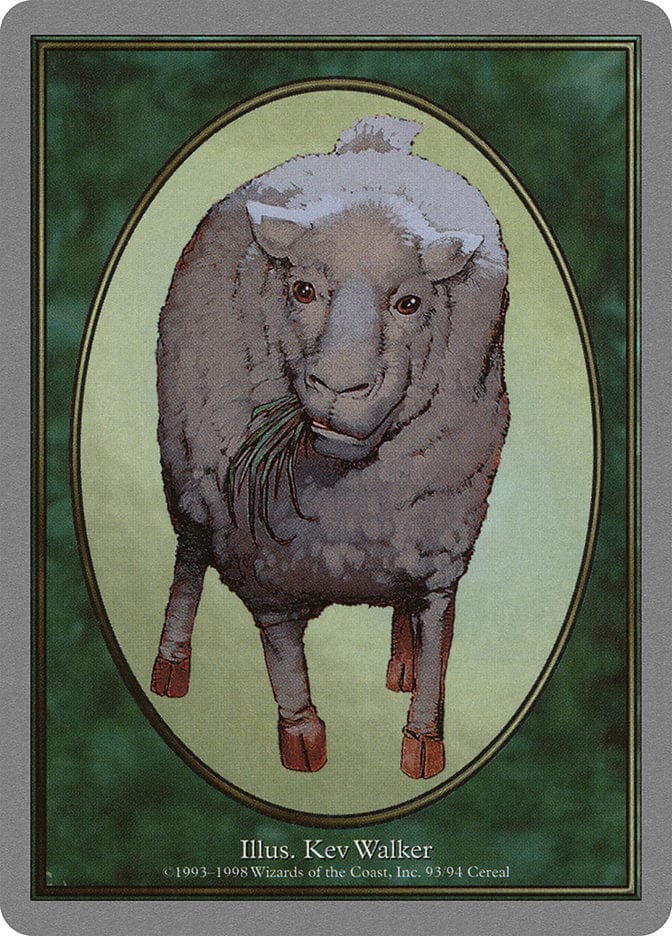 Sheep Token [Unglued Tokens] Magic: The Gathering