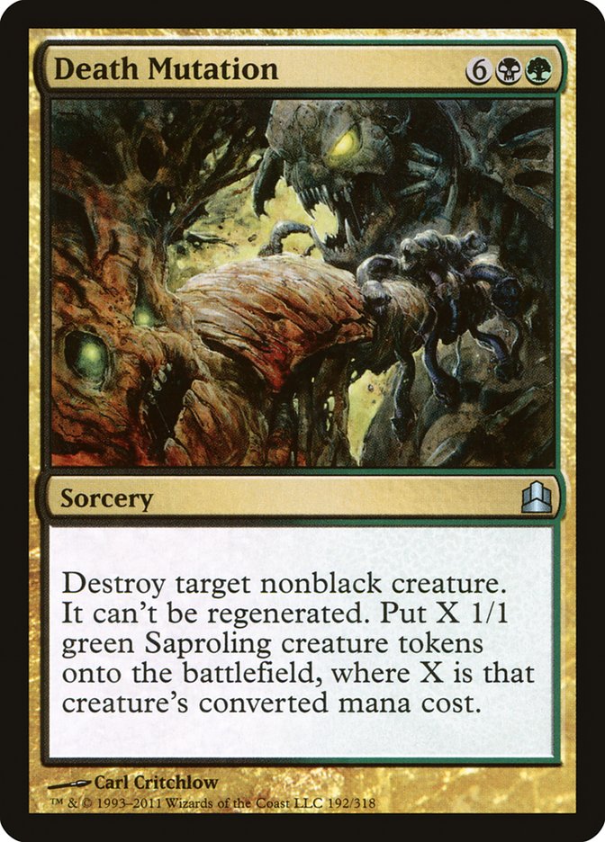 Death Mutation [Commander 2011] Magic: The Gathering