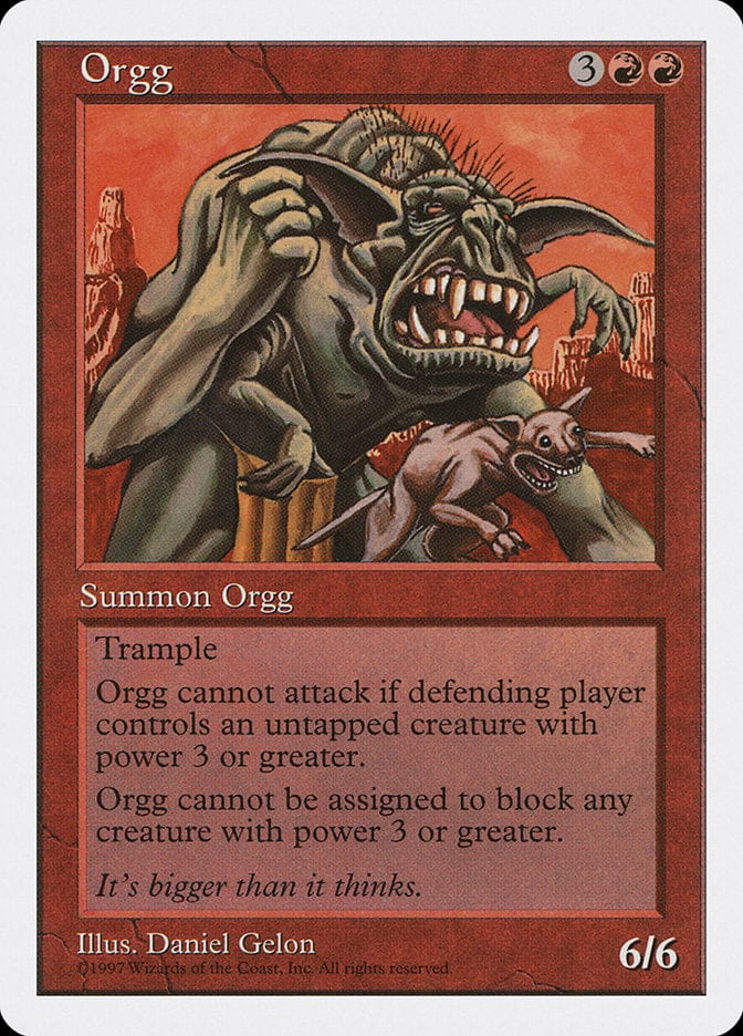 Orgg [Fifth Edition] Magic: The Gathering
