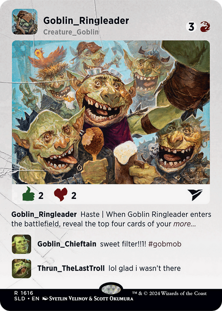Goblin Ringleader [Secret Lair Drop Series] Magic: The Gathering