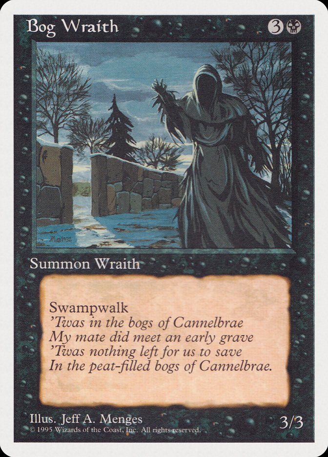 Bog Wraith [Rivals Quick Start Set] Magic: The Gathering