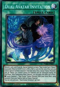 Dual Avatar Invitation [PHRA-EN057] Secret Rare Yu-Gi-Oh!