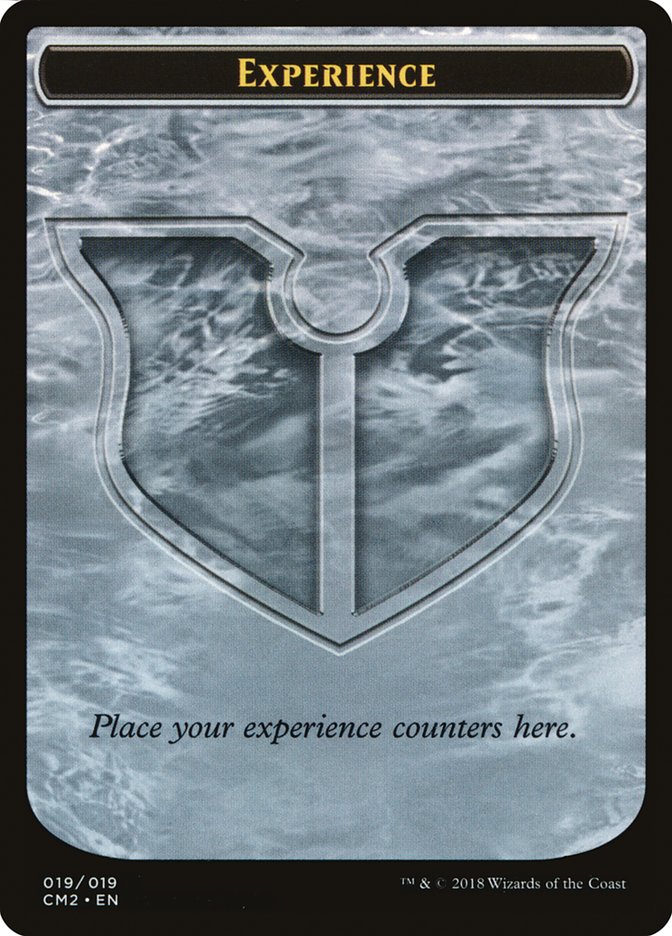 Experience [Commander Anthology Volume II Tokens] Magic: The Gathering