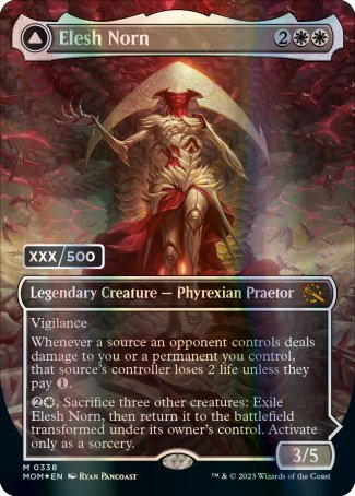 Elesh Norn // The Argent Etchings (Serialized) [March of the Machine] Magic: The Gathering