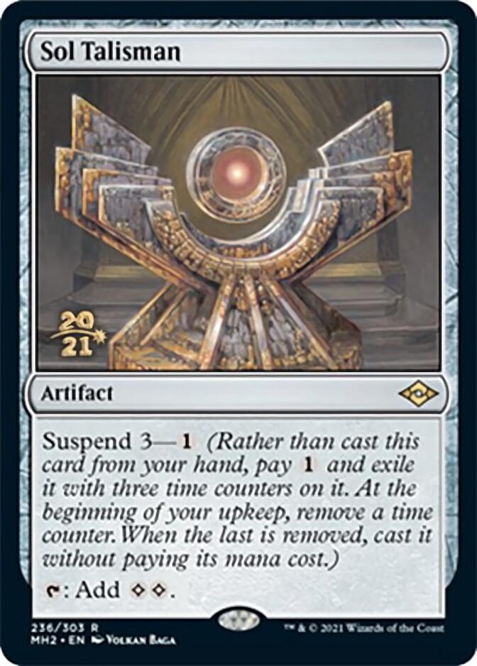 Sol Talisman [Modern Horizons 2 Prerelease Promos] Magic: The Gathering