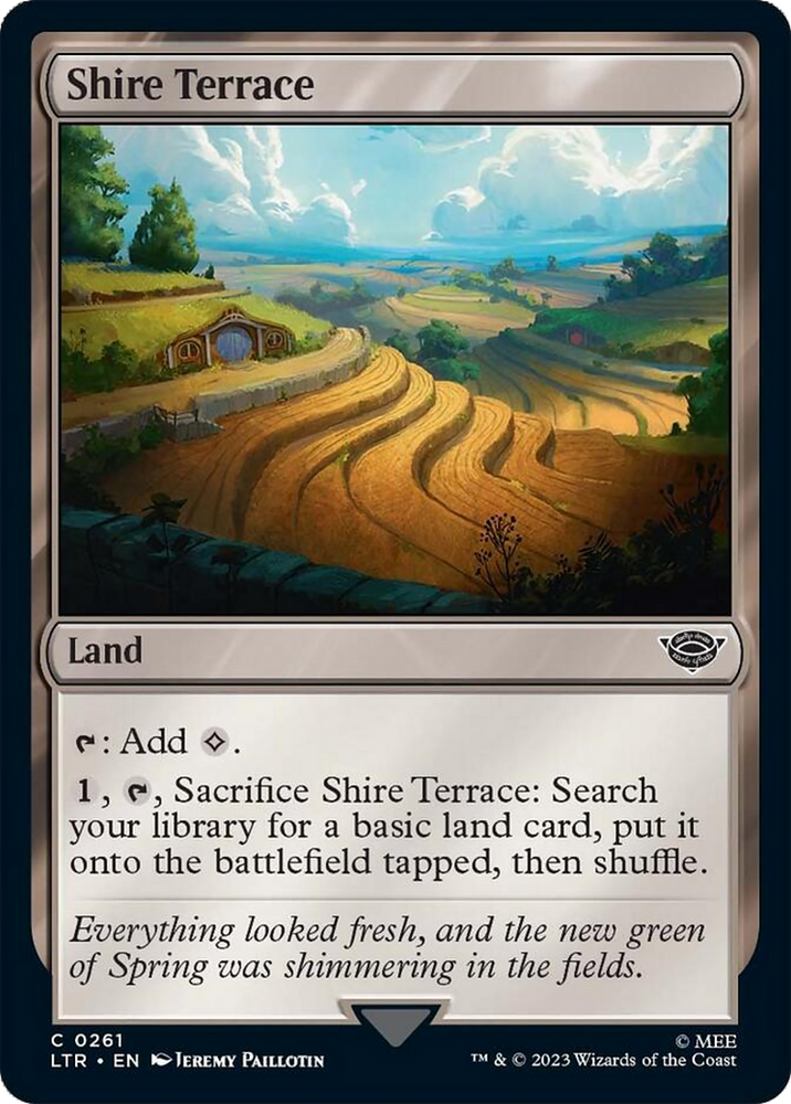 Shire Terrace [The Lord of the Rings: Tales of Middle-Earth] Magic: The Gathering