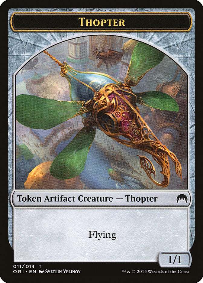 Thopter Token (011/014) [Magic Origins Tokens] Magic: The Gathering
