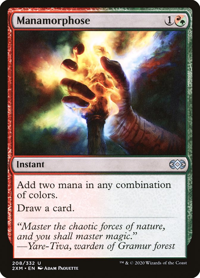 Manamorphose [Double Masters] Magic: The Gathering
