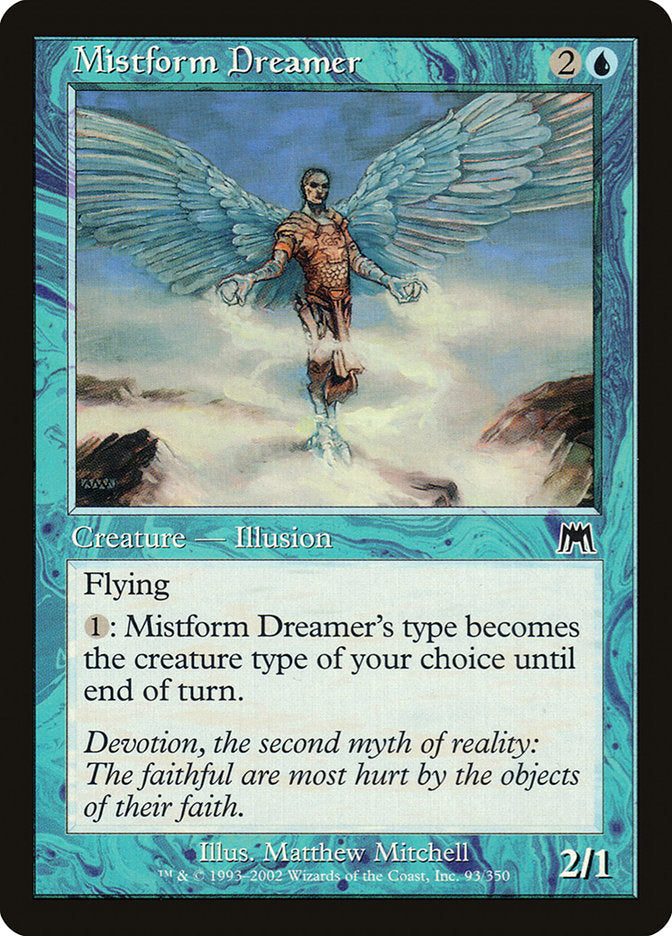 Mistform Dreamer [Onslaught] Magic: The Gathering