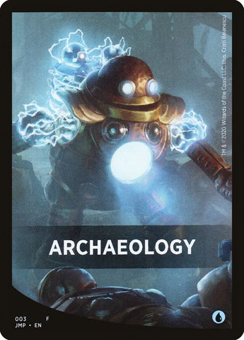 Archaeology Theme Card [Jumpstart Front Cards] Magic: The Gathering