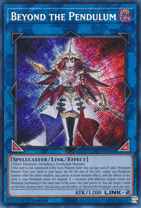 Beyond the Pendulum [DIFO-EN048] Secret Rare - Yugioh Cards For Your TCG Needs!