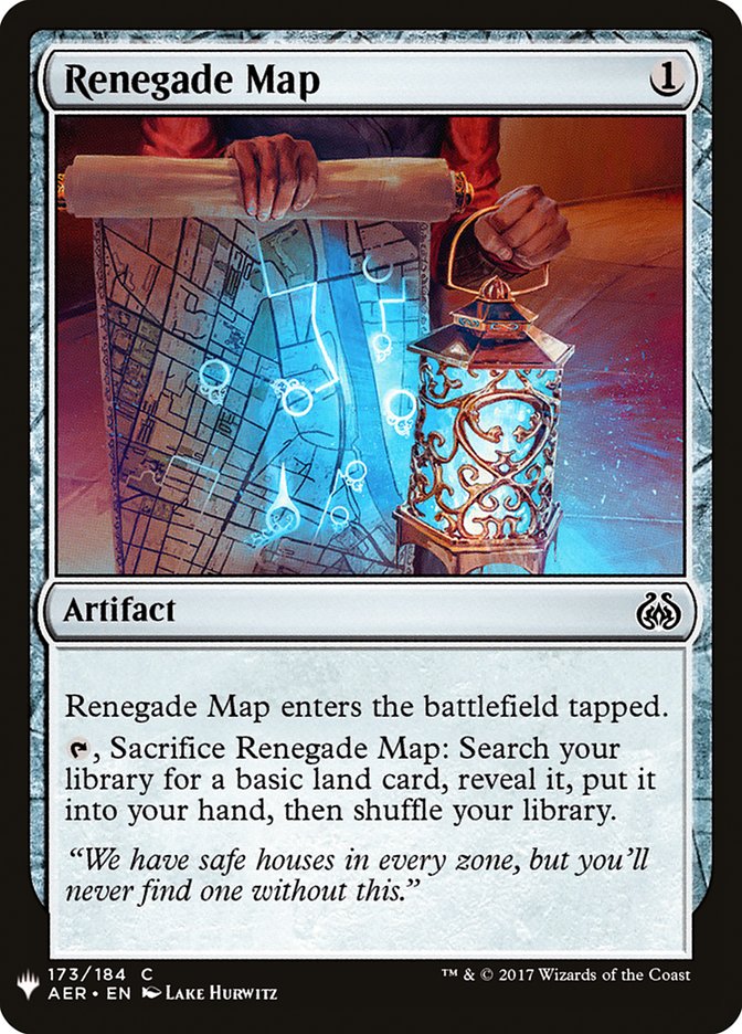 Renegade Map [Mystery Booster] Magic: The Gathering