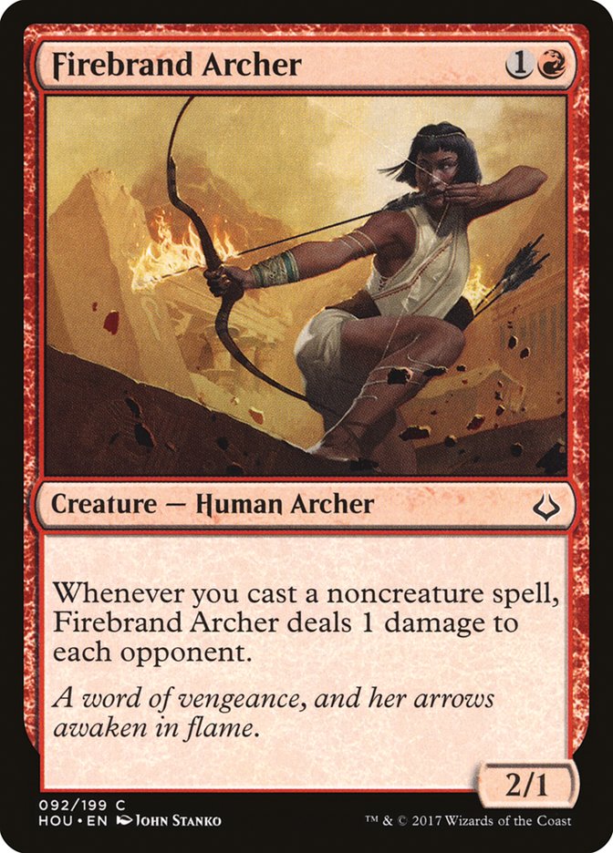 Firebrand Archer [Hour of Devastation] Magic: The Gathering