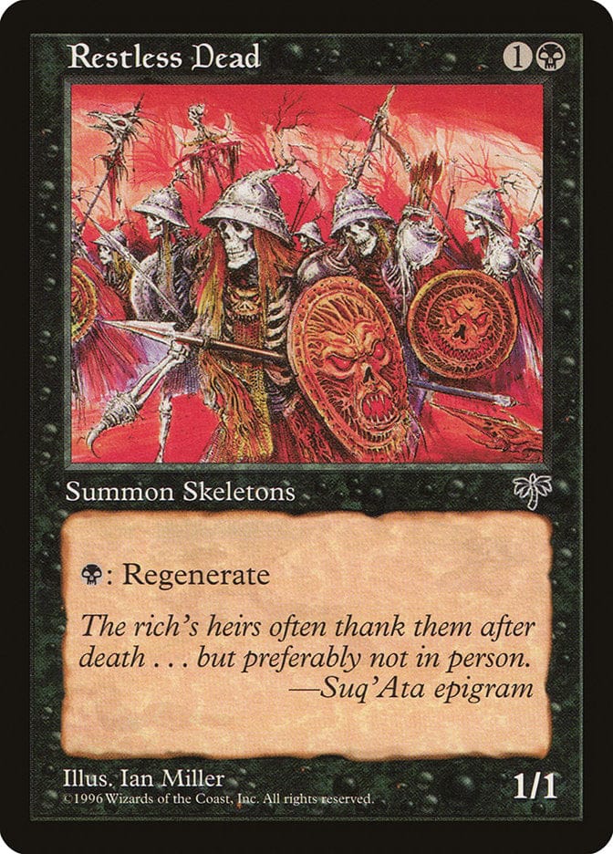 Restless Dead [Mirage] Magic: The Gathering