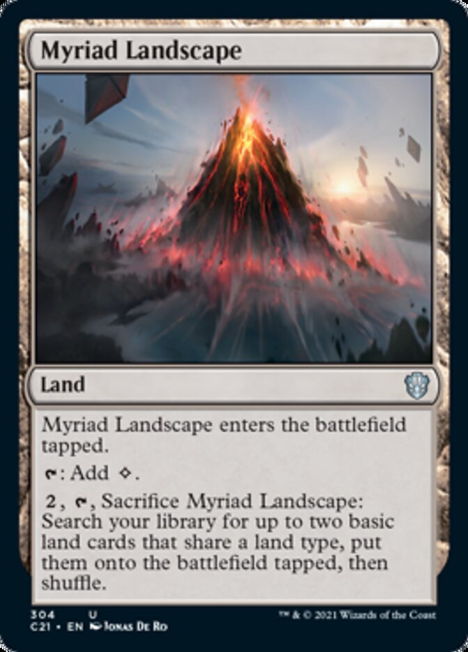 Myriad Landscape [Commander 2021] Magic: The Gathering