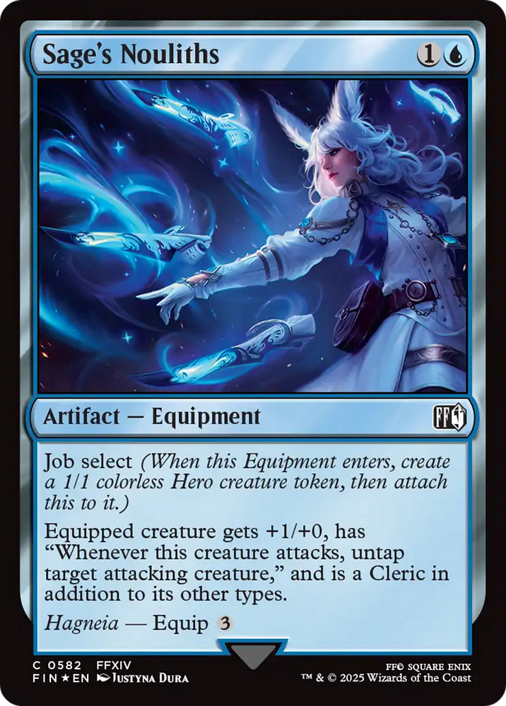 Sage's Nouliths (Surge Foil) [FINAL FANTASY] Magic: The Gathering