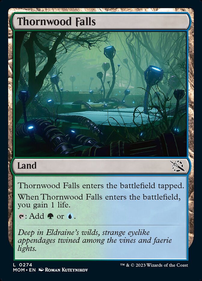 Thornwood Falls [March of the Machine] Magic: The Gathering