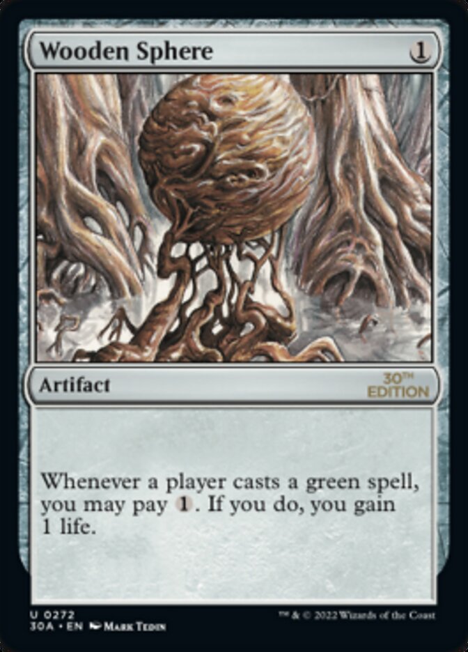 Wooden Sphere [30th Anniversary Edition] Magic: The Gathering
