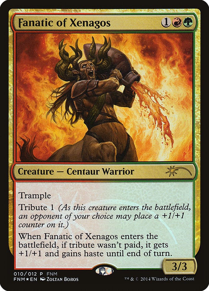 Fanatic of Xenagos [Friday Night Magic 2014] Magic: The Gathering