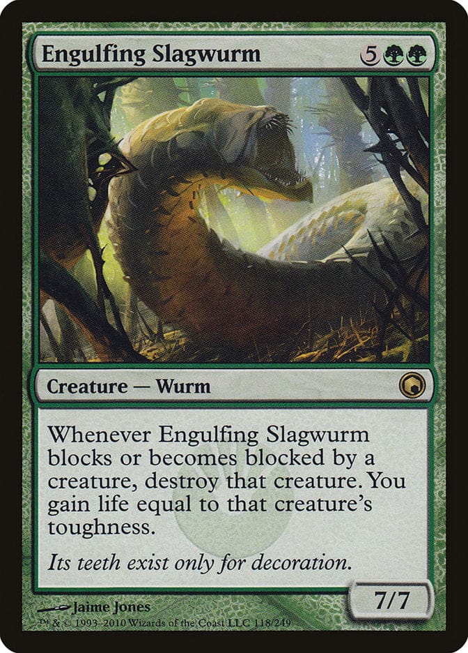 Engulfing Slagwurm [Scars of Mirrodin] Magic: The Gathering