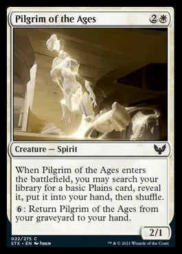 Pilgrim of the Ages [Strixhaven: School of Mages] Magic: The Gathering