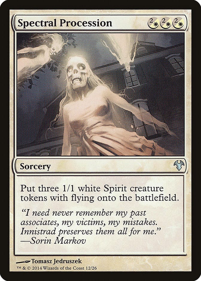 Spectral Procession [Modern Event Deck 2014] Magic: The Gathering