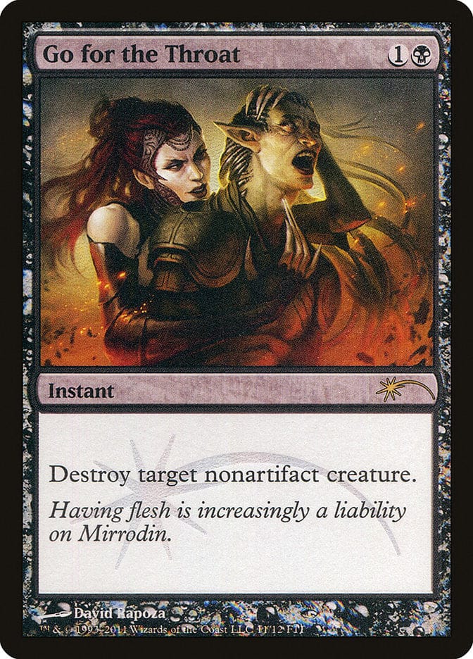 Go for the Throat [Friday Night Magic 2011] Magic: The Gathering