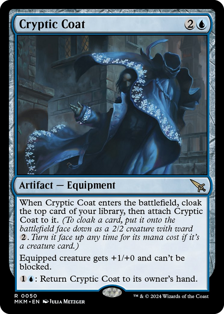 Cryptic Coat [Murders at Karlov Manor] Magic: The Gathering