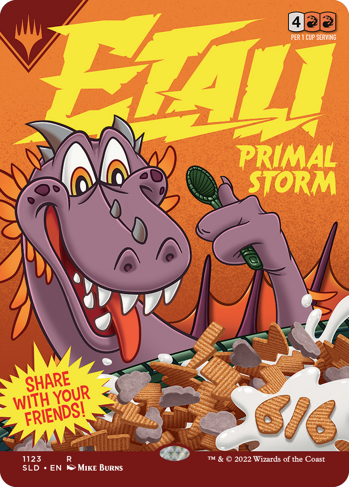 Etali, Primal Storm (Borderless) [Secret Lair Drop Series] Magic: The Gathering
