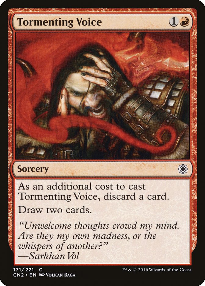 Tormenting Voice [Conspiracy: Take the Crown] Magic: The Gathering