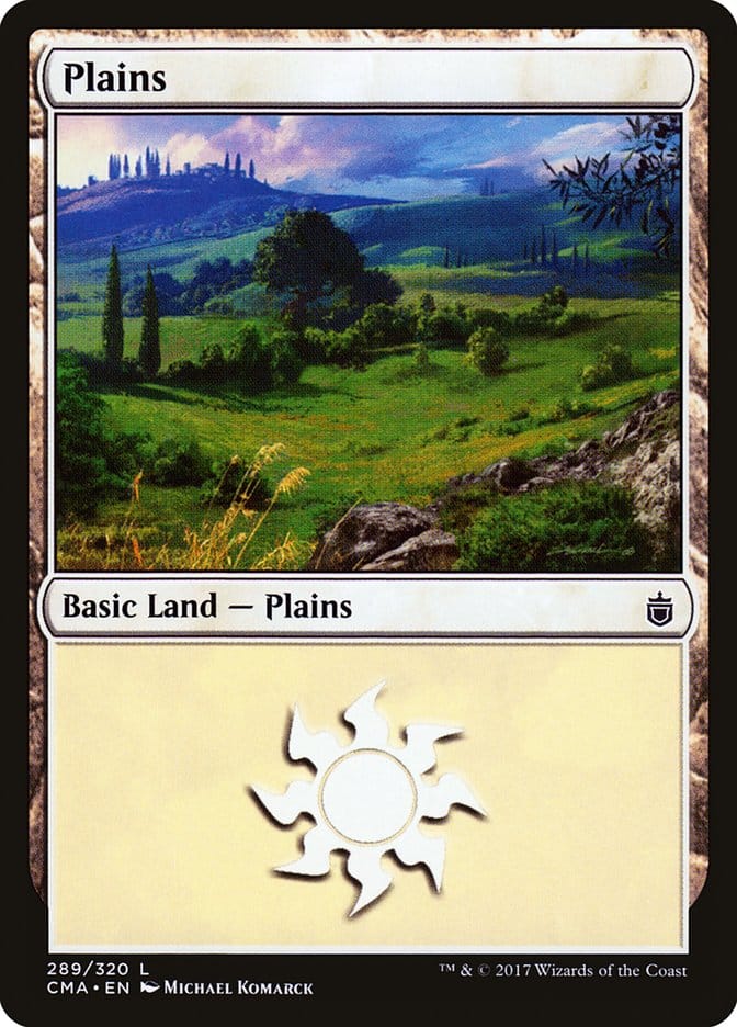 Plains (289) [Commander Anthology] Magic: The Gathering