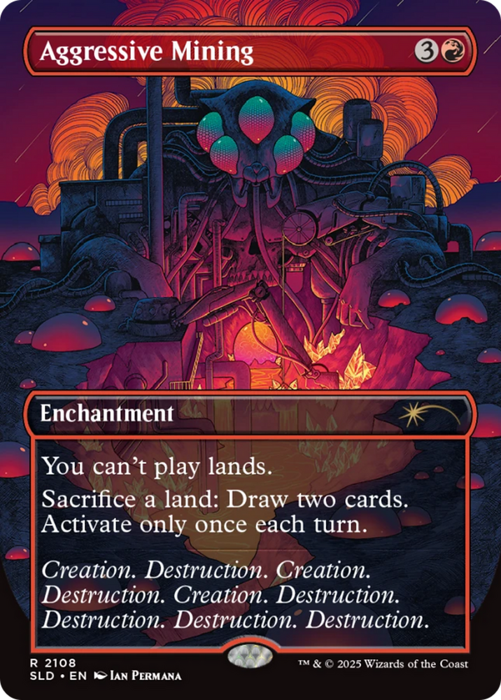 Aggressive Mining [Secret Lair Drop Series] Magic: The Gathering