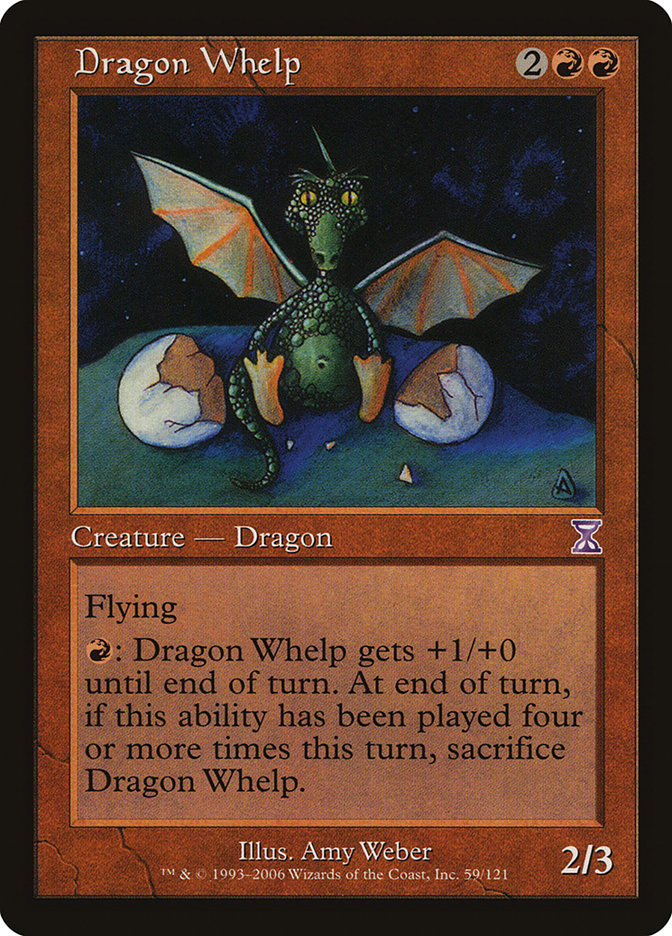 Dragon Whelp [Time Spiral Timeshifted] Magic: The Gathering