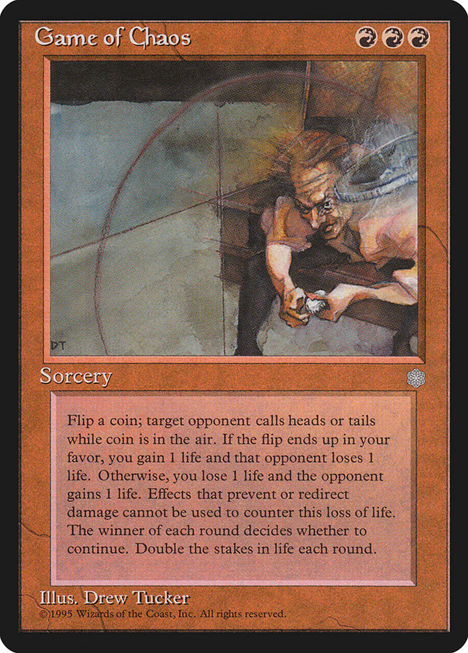 Game of Chaos [Ice Age] Magic: The Gathering