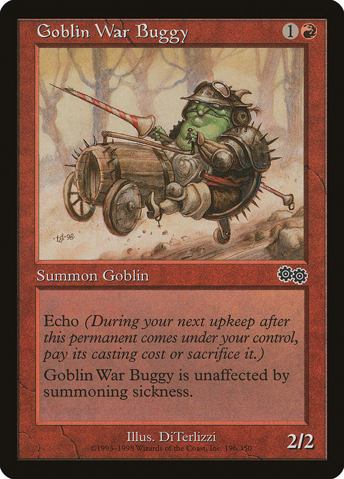 Goblin War Buggy [Urza's Saga] Magic: The Gathering