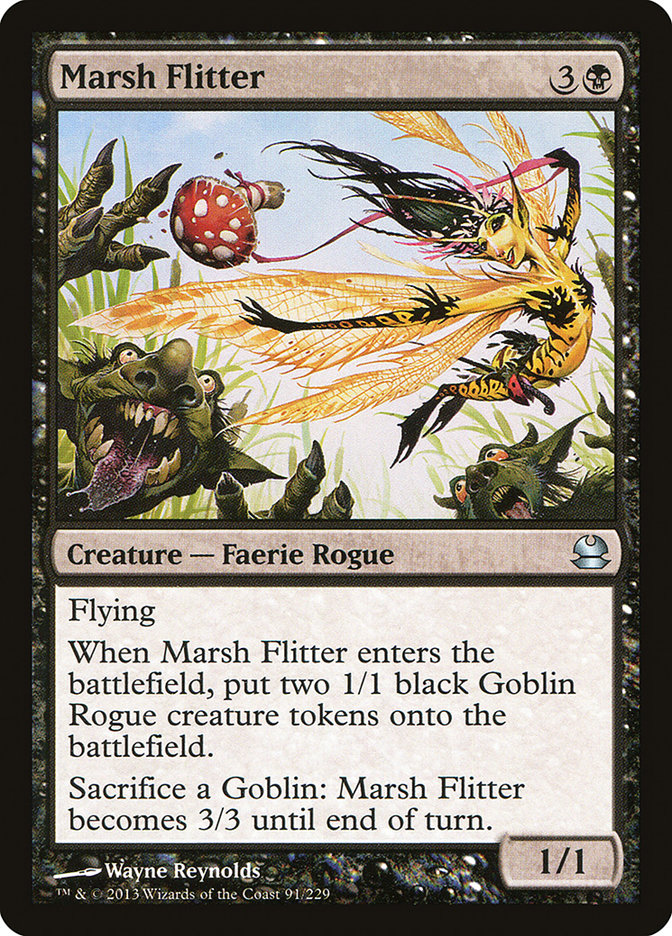 Marsh Flitter [Modern Masters] Magic: The Gathering