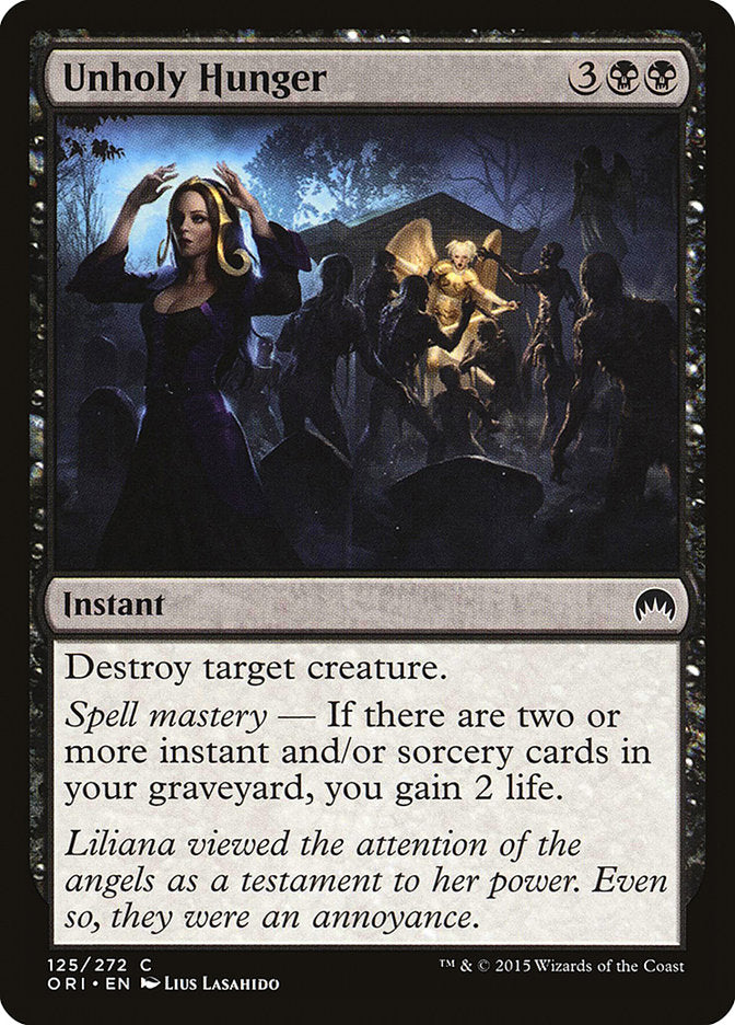 Unholy Hunger [Magic Origins] Magic: The Gathering