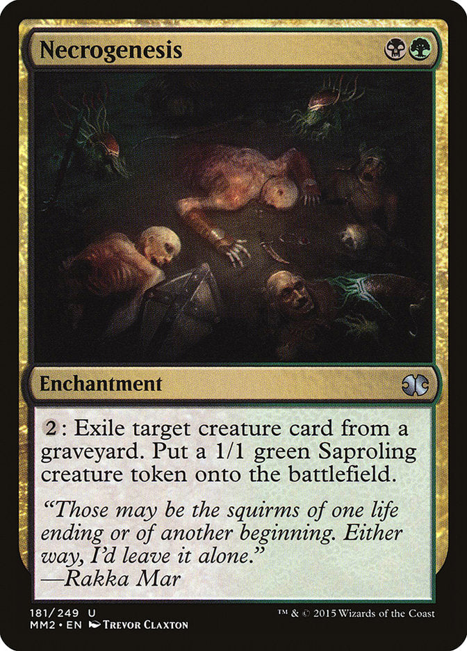 Necrogenesis [Modern Masters 2015] Magic: The Gathering
