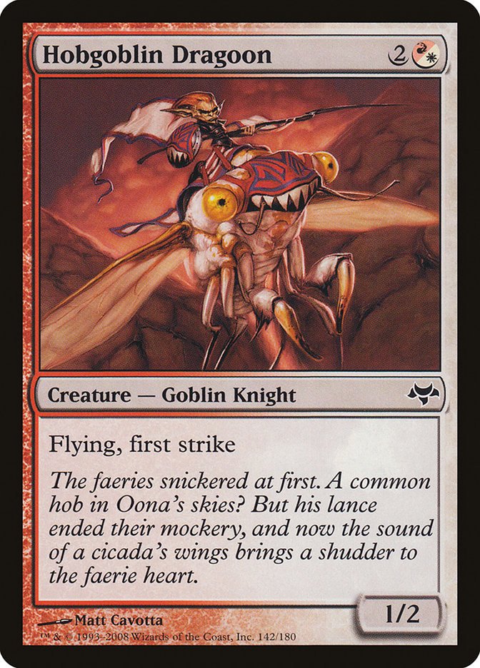 Hobgoblin Dragoon [Eventide] Magic: The Gathering